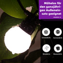 PURPLE LEAF Terrassen-Pavillon in Grau wetterfest mit Hardtop-Dach aus verzinktem Stahl, milchweiße Lichterkette