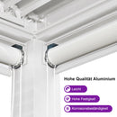 PURPLE LEAF Rollos für Lamellen Pergola Wärmedämmung UV-Schutz Sonnenschutz Waterproof-Gewebe  Sichtschutz pflegeleicht für Terrasse Seitenrollo