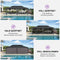 PURPLE LEAF Grau Alu Pavillon Wasserdicht Stabil Winterfest Wetterfest Gartenpavillon mit 4 Doppel Seitenteile Hardtop Pavillon mit Stahldach