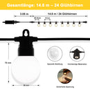 PURPLE LEAF Grauer Hardtop Pavillon mit robustem Doppeldach aus verzinktem Stahl und milchweißen Lichterketten