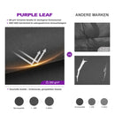 PURPLE LEAF Pergola Metall Holzoptik Garten Pavillon Aluminum Pergola Wasserdicht Sonnendach mit Schiebedach, Gartenpavillon Mit Markisenschutz