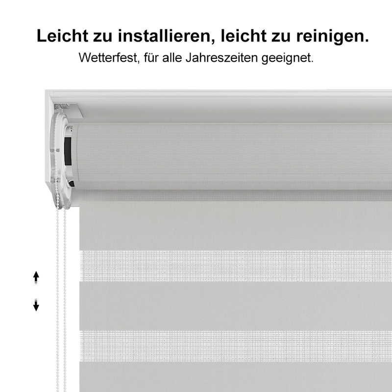 PURPLE LEAF Rollos für Lamellen Pergola Wärmedämmung UV-Schutz Sonnenschutz Waterproof-Gewebe  Sichtschutz pflegeleicht für Terrasse Seitenrollo