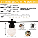 PURPLE LEAF Outdoor-Hardtop-Pavillon für den Garten, bronzefarbenes Doppel-Dach, Aluminiumrahmen, mit Lichterkette - klar