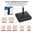 PURPLE LEAF Sonnenschirmständer Schirmständer für Mittelstockschirm  ZY03-MLBASE-32（Voraussichtlicher Versand Mitte Juni）