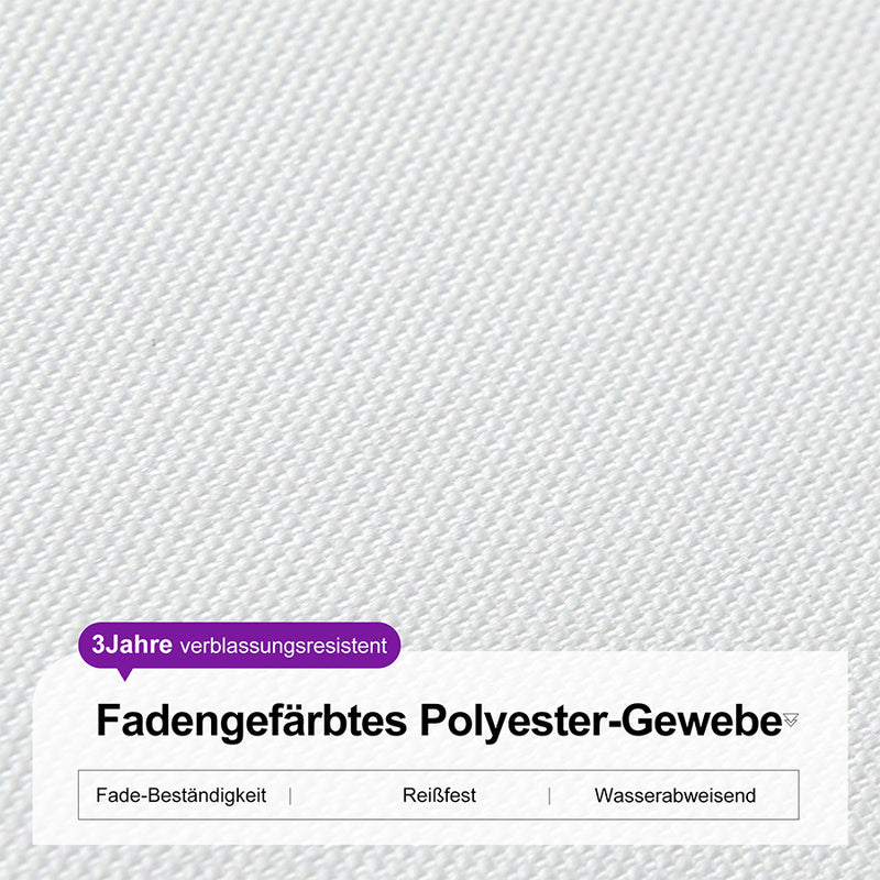 PURPLE LEAF Sonnenschirm Groß Ampelschirm mit Kurbel 360-Grad Drehbar mit Fußpedal für Terrasse, Balkon Sonnenschutz