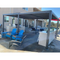 PURPLE LEAF Lamellen Pergola Outdoor Aluminium Pergola mit Verstellbarem Lamellendach für Terrasse und Garten Grau