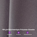 PURPLE LEAF Doppelseitiger Sonnenschirm mit LED-Beleuchtung – inklusive Sockel für den Außenbereich