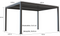 PURPLE LEAF Lamellen Pergola Outdoor Aluminium Pergola Freistehend Pergola mit Lamellendach Einstellbar Hardtop Pavillon,mit Geeignet für Garten Terrasse Hinterhof,Grau