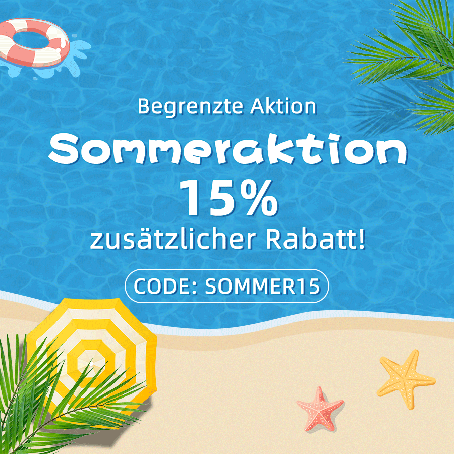 PURPLE LEAF Wirtschaftlicher Terrassen-Sonnenschirm mit drehbarem Rechteck und quadratischem Outdoor-Sonnenschirm