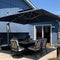 PURPLE LEAF Sonnenschirm Ampelschirm Drehbar Neigbar Kippbar Marktschirm 360°Rotation, Gartenschirm mit Kurbel