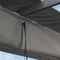 PURPLE LEAF Einziehbare Aluminium Pergola für den Außenbereich mit Sonnenschutzdach, Terrasse, Unterstand für Hinterhof, Metallgrill-Pavillon-PRG