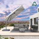 PURPLE LEAF UV-beständiger Sonnenschirm für Garten und Terrasse
