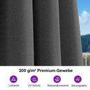 PURPLE LEAF Aluminium Marktschirm für Terrasse, Garten & Gewerbe – Stabiler Outdoor-Sonnenschirm