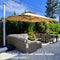 PURPLE LEAF Sonnenschirm Ampelschirm Drehbar Neigbar Kippbar Marktschirm 360°Rotation, Gartenschirm mit Kurbel