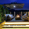 PURPLE LEAF Sonnenschirm Ampelschirm Drehbar Neigbar Kippbar Marktschirm 360°Rotation, Gartenschirm mit Kurbel
