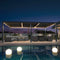 PURPLE LEAF Lamellen Pergola Lamellendach mit LED-Lichtleiste für Garten Terrasse, Grau