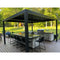 PURPLE LEAF Lamellen Pergola Outdoor Aluminium Pergola mit verstellbarem Dach für Deck Hinterhof Garten Hardtop Gazebo