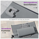 PURPLE LEAF Gartenliegen-Set mit Rollen & Beistelltisch Aluminium Wetterfest Sonnenliege