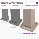 PURPLE LEAF pergola lamellendach Lux Aluminium Pavillon Terrassenüberdachung Lamellen Freistehend Lamellenpergola für Terrassen Champagner