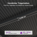 PURPLE LEAF Lamellen Pergola Outdoor Aluminium Pergola Terrassenüberdachung Freistehend Pergola mit Rollos mit Lamellendach Einstellbar Hardtop Pavillon Geeignet für Garten Anthrazit