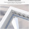 PURPLE LEAF Lamellen-Pergola Moderne weiße Pergola mit verstellbarem Dach für Terrasse Hinterhof Garten