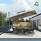 PURPLE LEAF Doppeldach-Kantilever-Terrassenschirm UV50+ Verblasungsbeständiger Outdoor-Schirm