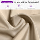 PURPLE LEAF Sonnenschirm Quadratischer Regenschirm Drehbar Neigbar mit 360°Rotation, Gartenschirm mit Kurbel