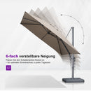 PURPLE LEAF UV-beständiger Sonnenschirm für Garten und Terrasse