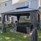 PURPLE LEAF Grau Alu Pavillon Wasserdicht Stabil Winterfest Wetterfest Gartenpavillon mit 4 Doppel Seitenteile Hardtop Pavillon mit Stahldach