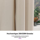 PURPLE LEAF Mittelstock-Sonnenschirm mit Kurbel & Neigungsfunktion inkl. Schirmständer – ideal für Terrasse und Garten
