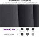PURPLE LEAF Sonnenschirm Groß Ampelschirm mit Kurbel 360-Grad Drehbar mit Schirmständer