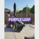 PURPLE LEAF Holzmaserung Ausleger-Sonnenschirm Aluminium Outdoor-Sonnenschirme