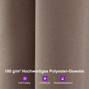 PURPLE LEAF Doppelseitiger, rechteckiger Marktschirm mit Standfuß für Terrasse & Garten