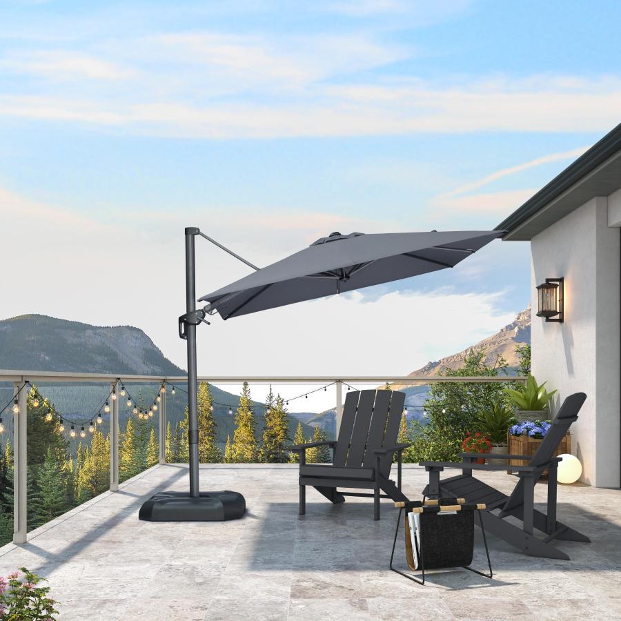 purple leaf sonnenschirm für Hotel & Terrasse​​ mit 120°-Drehsystem