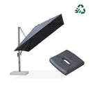 PURPLE LEAF UV-beständiger Sonnenschirm mit Schirmständer für Garten und Terrasse